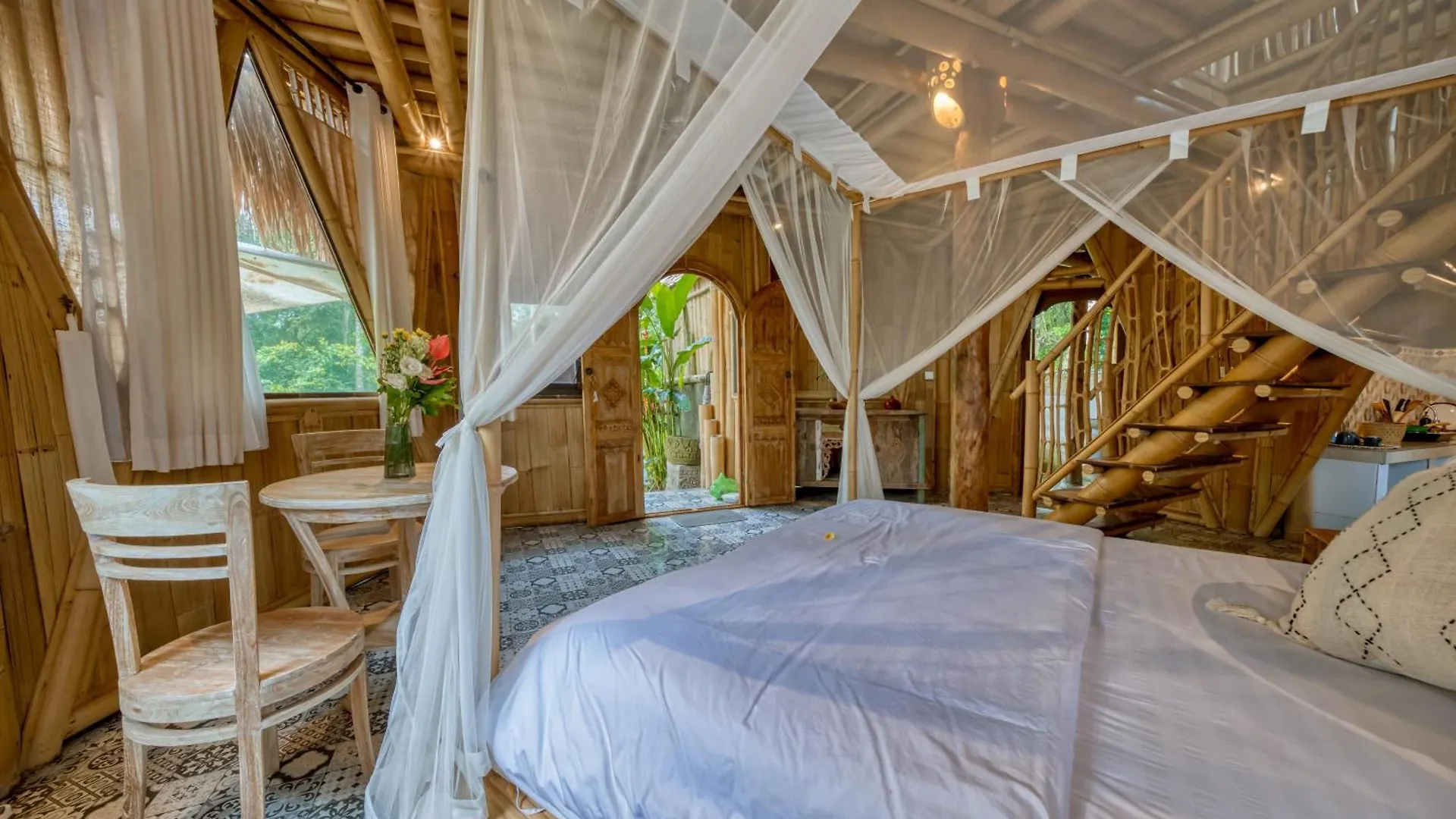 Villa Bamboo Cabin Sanctuary By Nusantara Hospitality Ubud  Indonesia